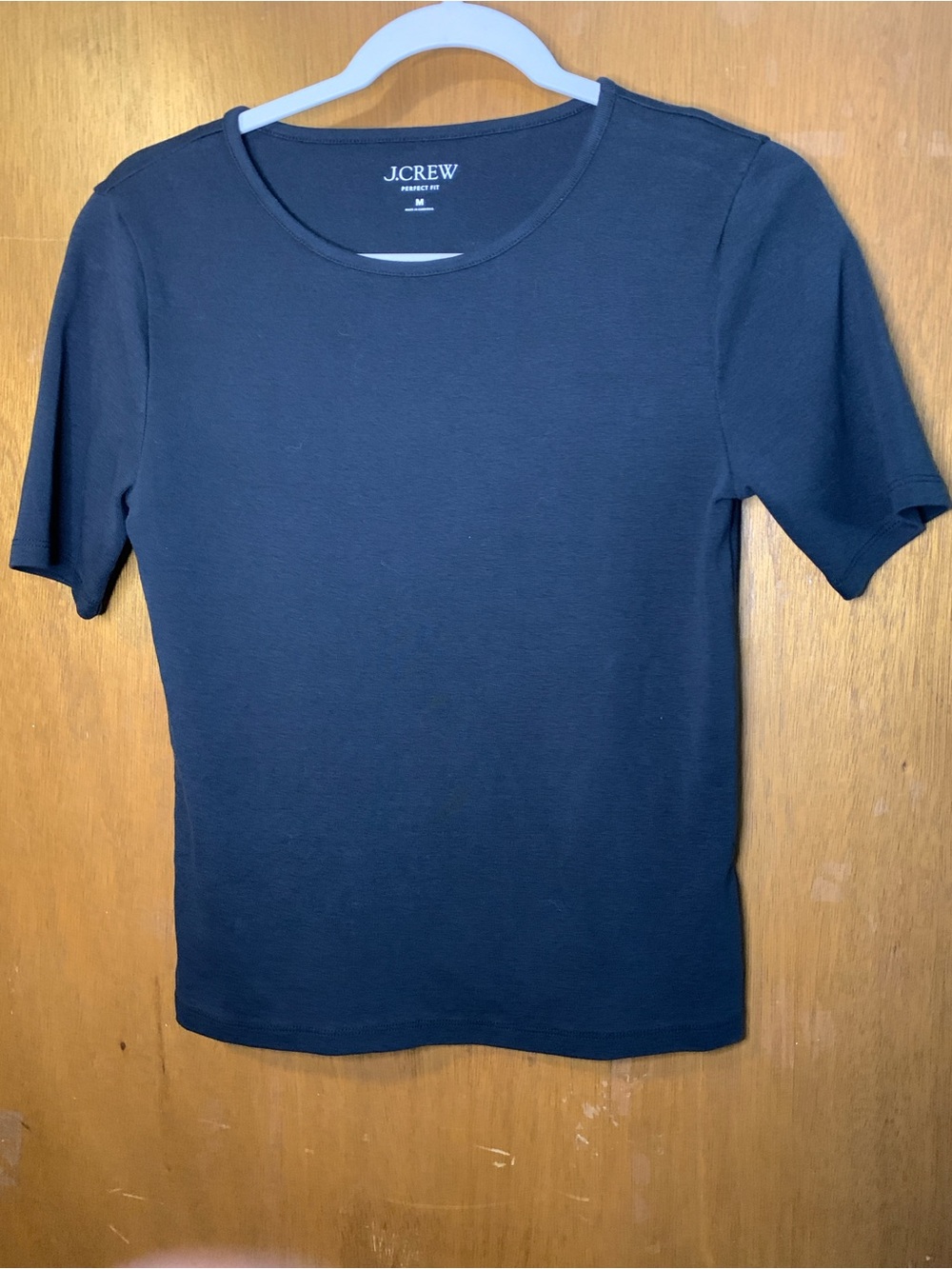 J. Crew Perfect Fit Crewneck Tee in Black